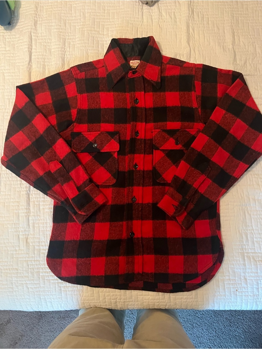 Vintage Pointer Brand Flannel